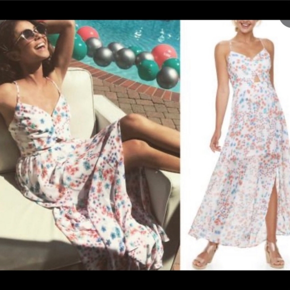Candies Floral Print Dress - Picture 1 of 9